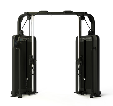 [PLS-STR-MACH-142] Pulse Premium Seated Row (Converging Axis / Independent Arm) 1x100kg Weight Stack Tower with 10.1" (Cirrus V4) Touchscreen Con [PLS-STR-MACH-142]