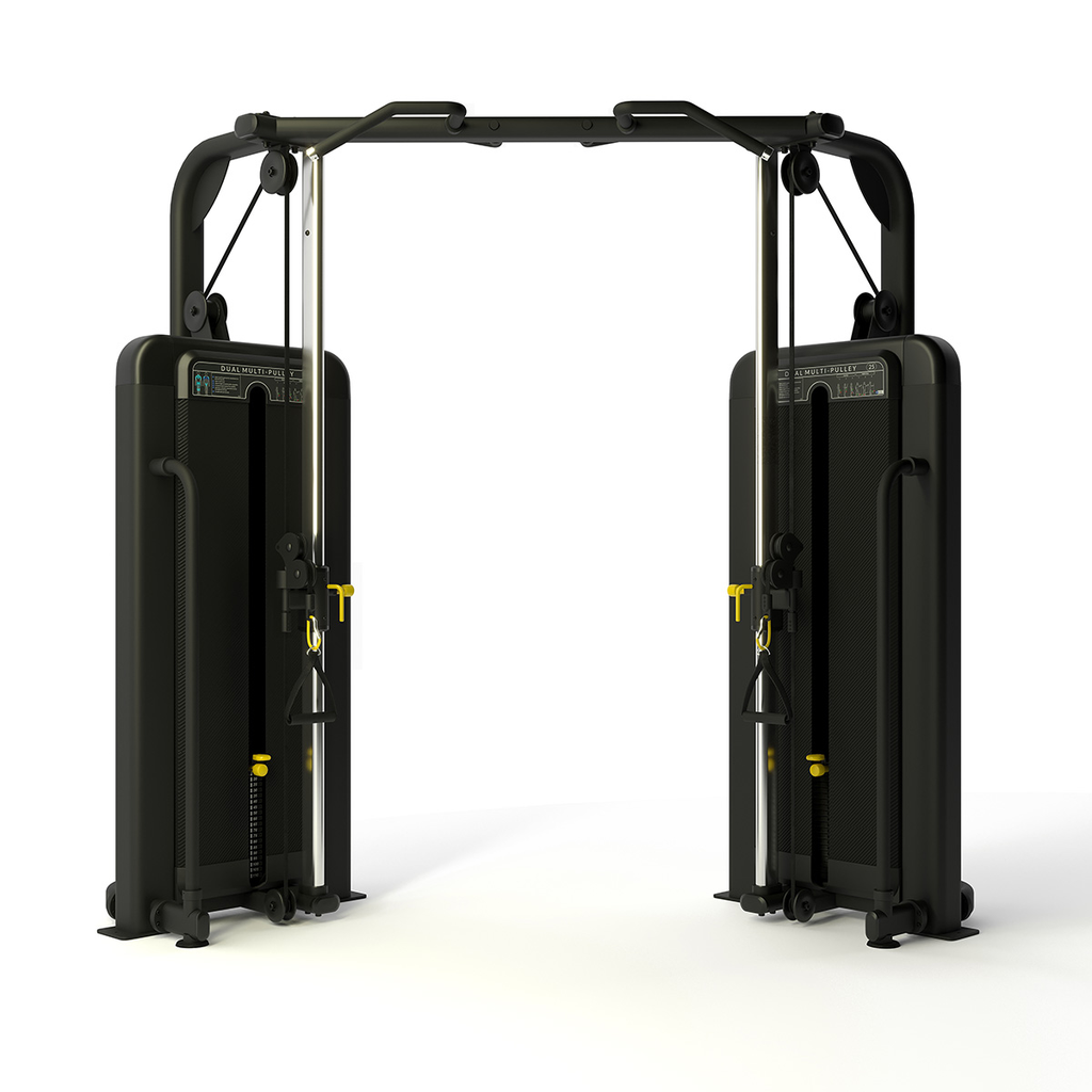 [PLS-STR-MACH-165] Pulse Premium Inclusive Dual Multi-Pulley IFI 1x100kg Weight Stack Tower with with 10.1" (Cirrus V4) Touchscreen Console in Sa