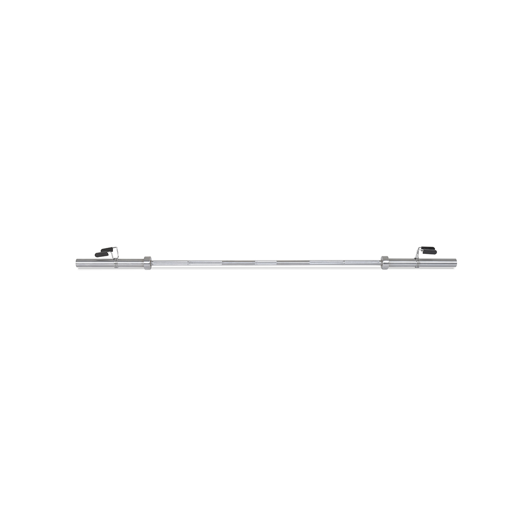 [PLS-STR-BARBL-011] Pulse 86" Olympic Bar Club Line Bar (Chrome Plated) with Spring Collars (Pair)