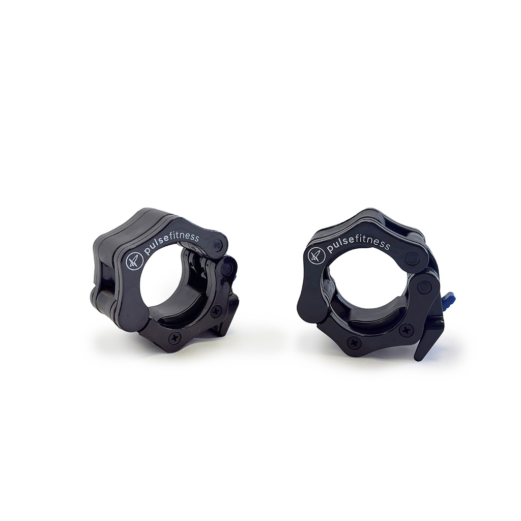 [PLS-STR-COLLR-003] Pulse Quick Lock Clamp Collars Premium Collars (Pair) in Black