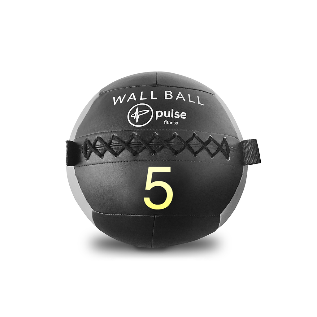 [PLS-ACC-MBALL-015] Pulse 5kg Club Line tactile soft vinyl Wall Ball with double stitched seams