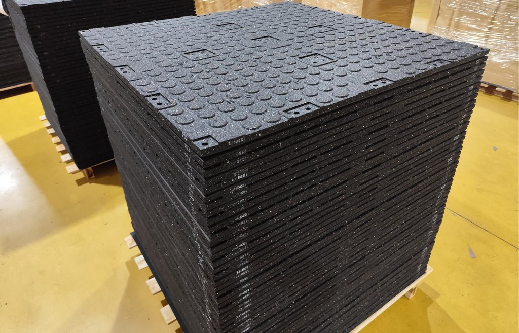 [BRS-FLR-ROLL-003] Berson BS-2000 — Berson SBR Rubber Roll 10M×1M×6MM